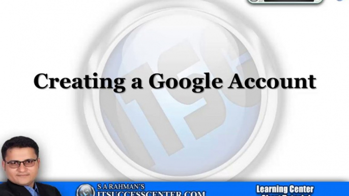 ITSC URDU Tutorial - Creating a Google Account