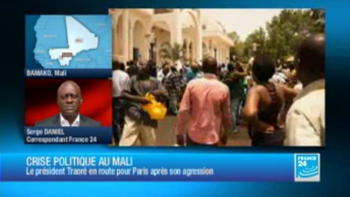 Le président Traoré en visite médicale Paris pour des examens après son agression