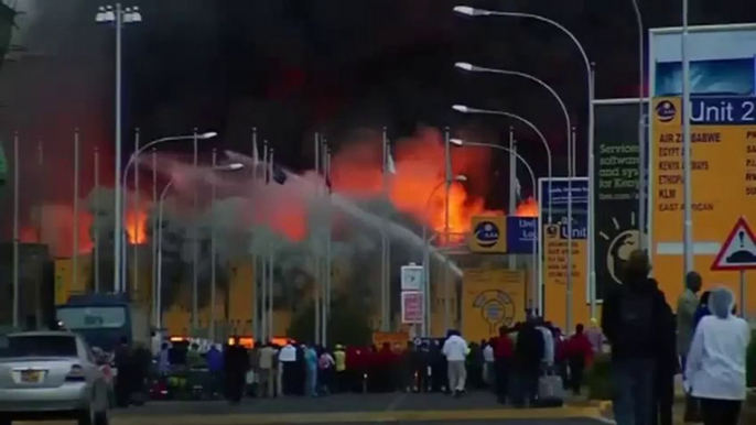 Nairobi Airport Fire Large Blaze Closes Jomo Kenyatta International Airport In Kenya