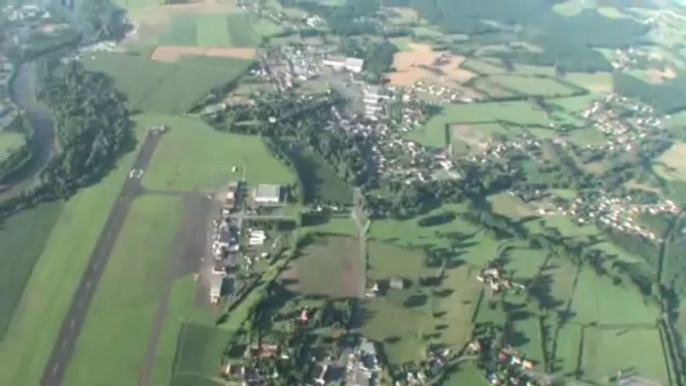 PARACHUTISME - CHAMPIONNATS DE FRANCE VICHY 2013 - VR4 «Lockless-Maugio JCM Saut6»- 11aout13