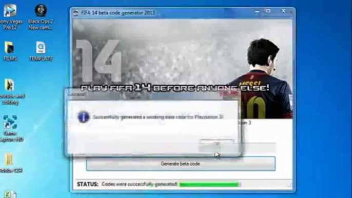 FIFA 14 Beta Key Generator[KEYGEN for PS3_Xbox_PC][+Proof]