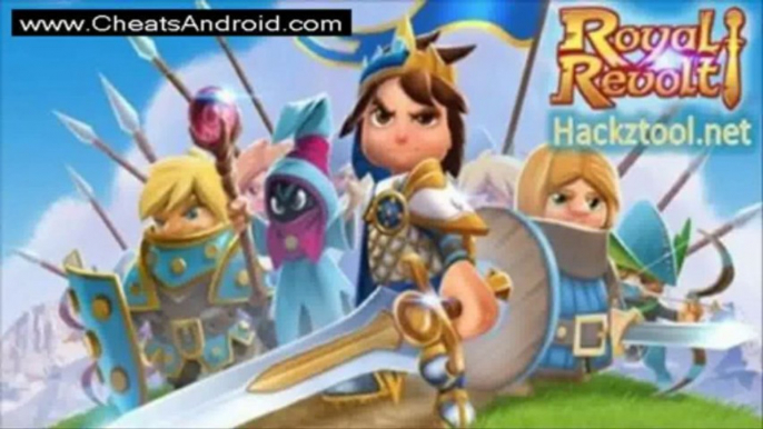 Royal Revolt Hack Cheat Mod Glitch Unlimited Coins Gameplay iPhone iOS iPod Andriod France