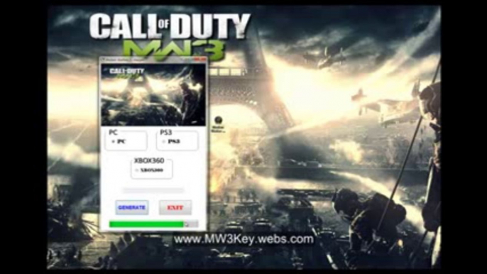 Modern Warfare 3 Keygen, Key GENERATOR [PC,PS3,XBOX360]