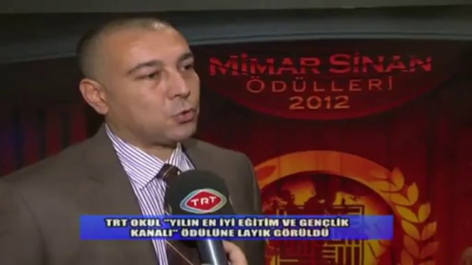 TRT Okul Yılın En İyi Eğitim Ve Gençlik Kanalı Ödülüne Layık Görüldü