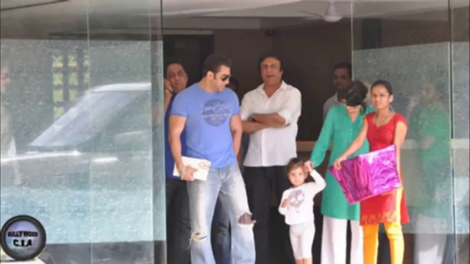 Salman Khan celebrates Raksha Bandhan