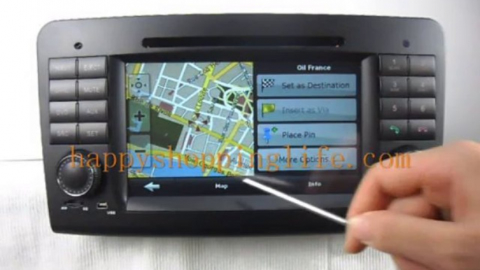 Custom Stereo for Mercedes-Benz ML W164/ GL X164 Car GPS Navigation Radio DVD Bluetooth TV