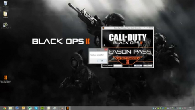 Free Working-Black Ops 2 Season Pass Generator PC XBOX360 PS3