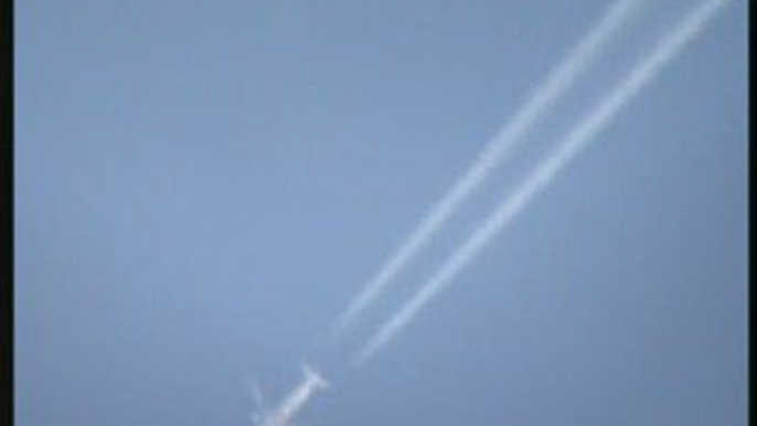 CHEMTRAILS START SPRAYING !!!