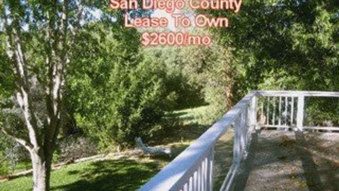 mazing Lease to own option in Fallbrook San Diego County ...