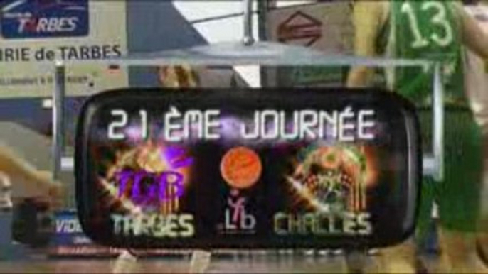 LFB 2008/2009 J21:TARBES/CHALLES-LES-EAUX