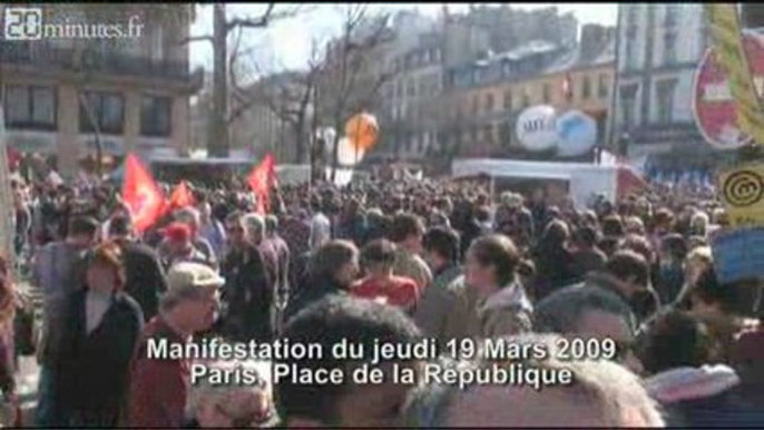 Manifestation du jeudi 19 Mars 2009