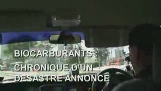 Biocarburants : chronique d'un desastre annoncé_1/3