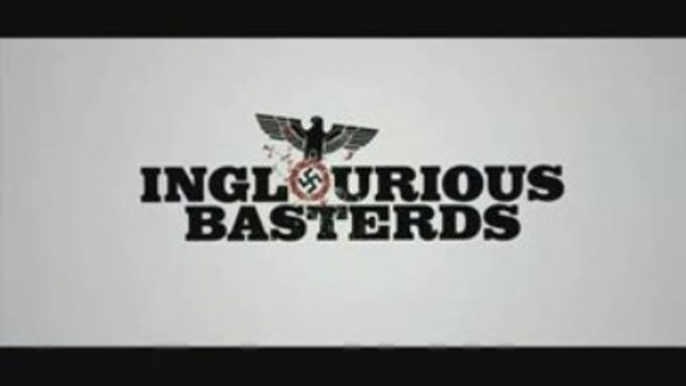 TARANTINO FILM INGLOURIOUS BASTERDS TRAILER PITT CANNES WW2