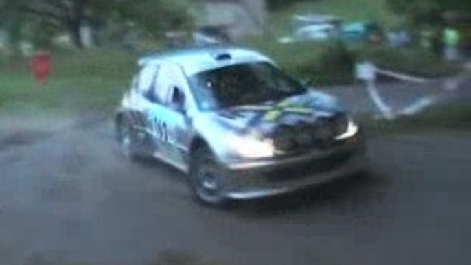Rallye de l ajolais 2009 es 6 LP