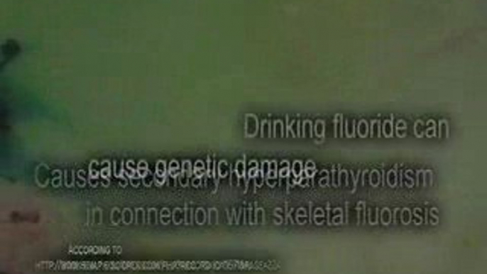 I Think Water Fluoridation Is Bad High