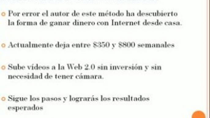 Gana Dinero por Internet en 3 Sencillos pasos