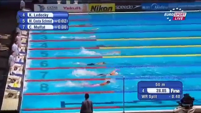 Women's 400m Freestyle FINA World Championships Barcelona 2013