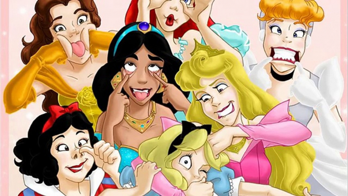 cartoon disney princesses fat