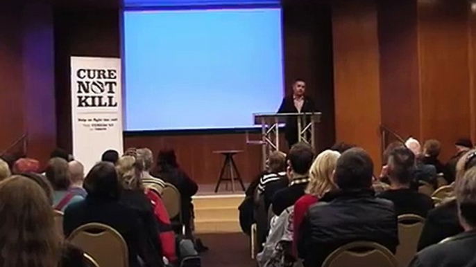 Dominic Dyer's Animal Aid Christmas Fayre Lecture on the Badger Cull