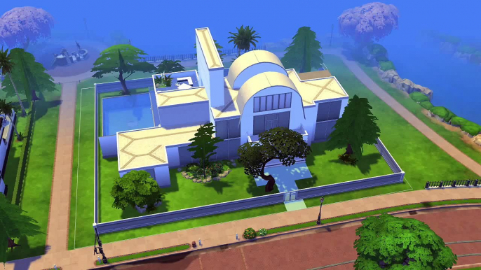 the Sims 4 | Speed Build Wolf of Wall street inspired modern House