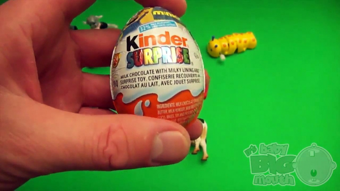 Minions Kinder Surprise Egg Learn A Word! Spelling Farm Animals! Lesson 2