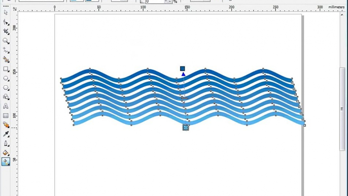 05-COREL DRAW TUTORIAL "MAKING  VECTOR WAVES"