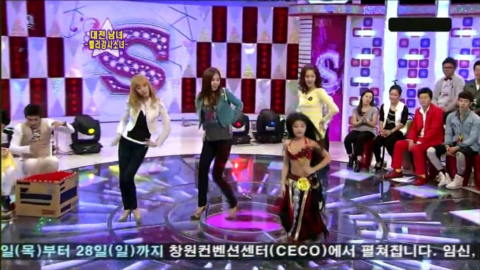 YoonA,Yuri,Jessica (SNSD) - Belly dance Cut ( Mar,6,10 )