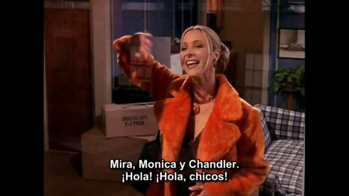 Phoebe ve a Monica y Chandler - 5x14 (Subtitulado)