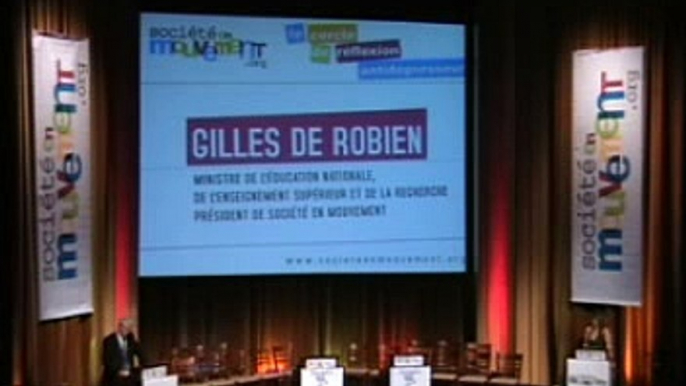 Gilles de Robien - Société en mouvement - Intro