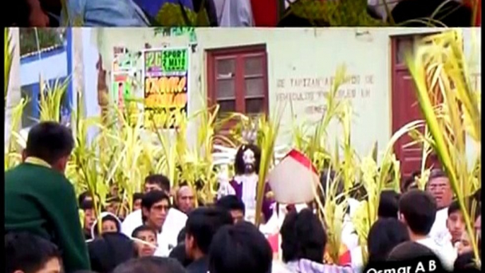 SEMANA SANTA TARMA - DOMINGO RAMOS - SEÑOR DE RAMOS - PERÚ