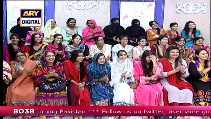 Good Morning Pakistan With Nida Yasir on ARY Digital Part 1 - 29th May 2015