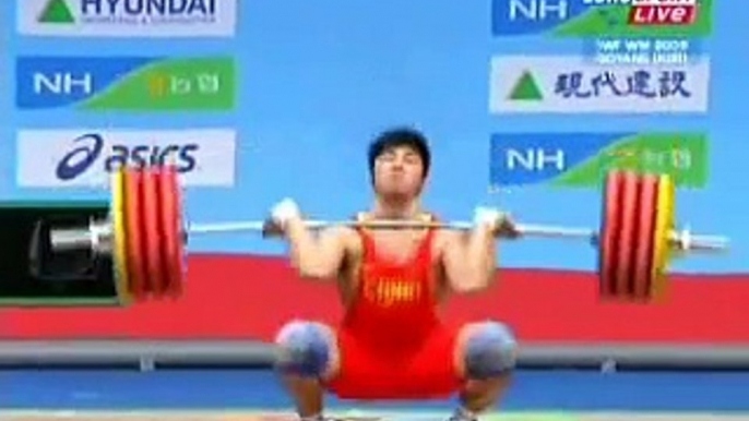 Frank Rothwell's Olympic Weightlifting History 2009 World Weightlifting 85 KgClean and Jerk.wmv