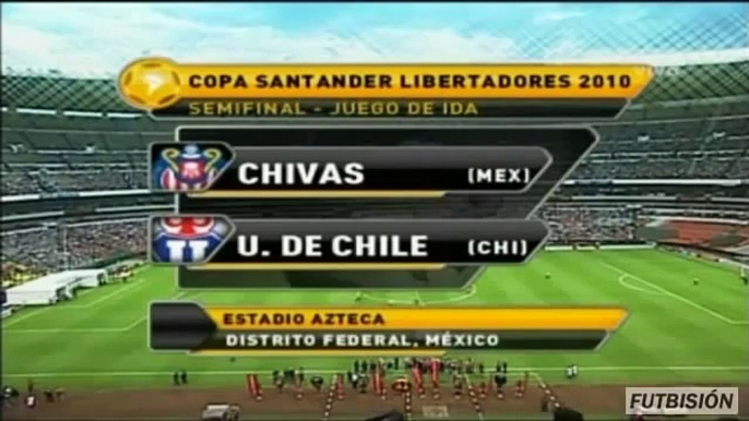 Chivas Guadalajara vs Universidad de Chile 1 1 Semifinal Ida Copa Libertadores 2010 Full