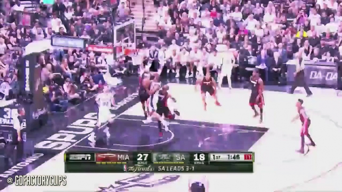 Kawhi Leonard Full MVP Highlights vs Heat 2014 Finals G5 - 22 Pts, 10 Reb, SICK!!