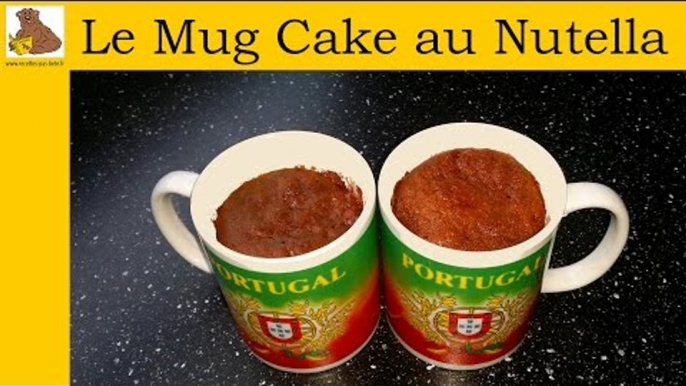 Le Mug cake au nutella (recette rapide et facile)