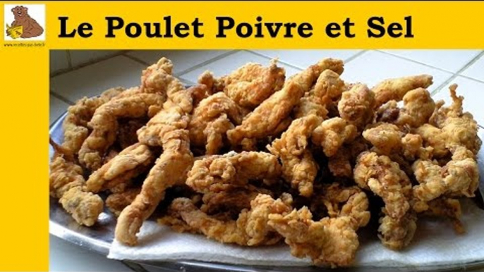 Le poulet poivre et sel (recette facile) HD