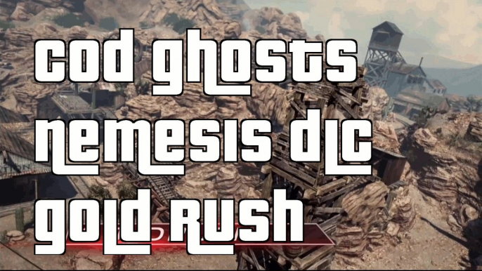 COD Ghosts Nemesis DLC Gold Rush Gameplay Review "Nemesis Gold Rush Map"