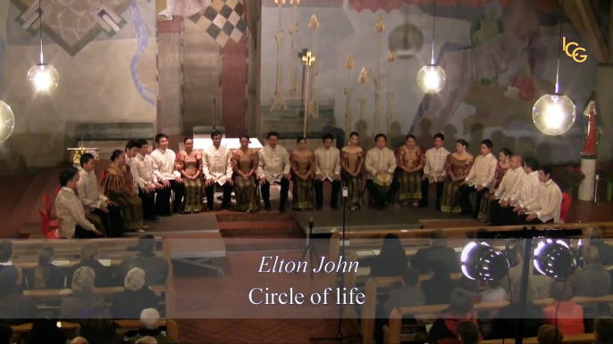 "Circle of life" sung by the Philippine Madrigal Singers