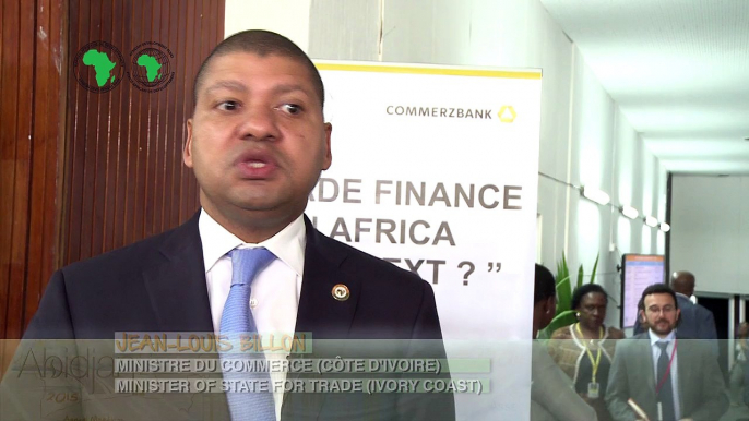 ASSEMBLEES ANNUELLES DE LA BAD 2015 - INTERVIEW DU MINISTRE JEAN LOUIS BILLON - TRADE FINANCE