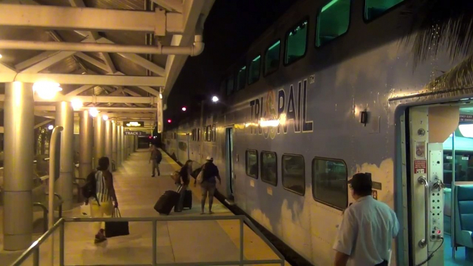 Tri-Rail, Amtrak, and FEC Trains - 12.27.2013