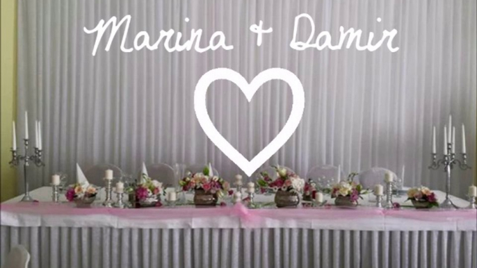 Congratulations Marina & Damir. ♥