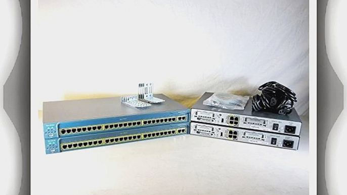 Cisco Systems CCENT CCNA CCNP CCSP CCIE Lab Kit Bundle - 2x WS-C2950T-24 Switches 2x 1841(15.1