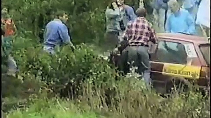 Rally Crashes From Finland 1990 - Pure Engine Sounds