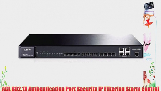 TP-LINK TL-SG5412F 12-port Pure-Gigabit L2 Managed Switch 12 Gigabit SFP Slots 4 Combo Gigabit