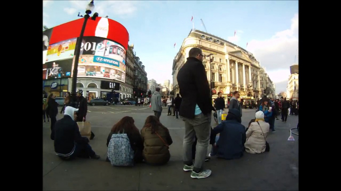 Piccadilly Circus, London - March 2015 - A Timelapse