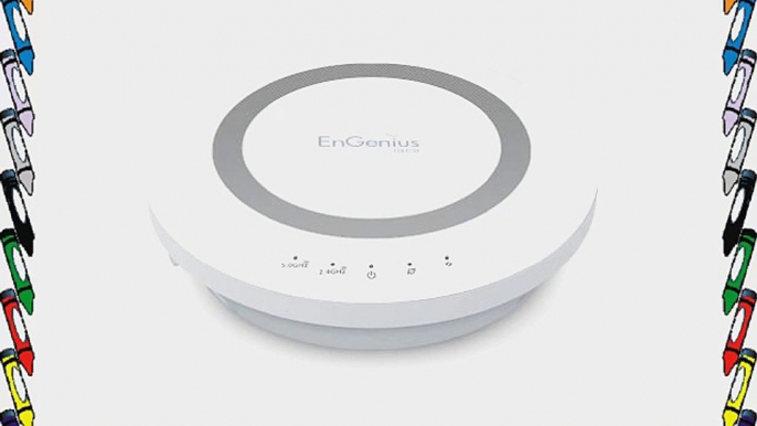 EnGenius Technologies Dual Band 2.4/5 GHz Wireless AC1200 Router with Gigabit and USB (ESR1200)