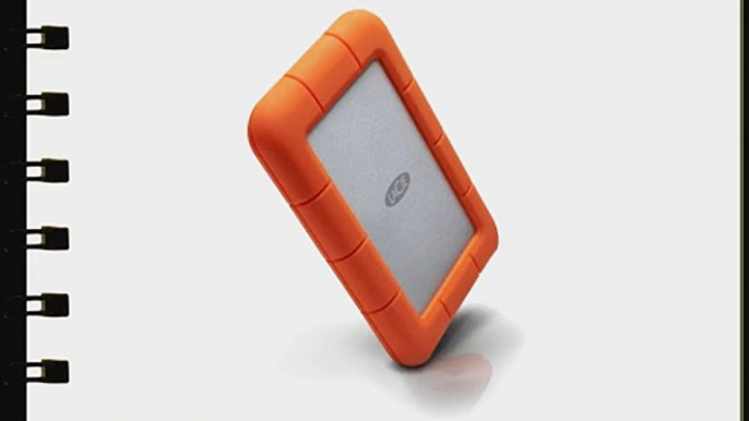 LaCie Rugged Mini USB 3.0/USB 2.0 2TB External Hard Drive (9000298)