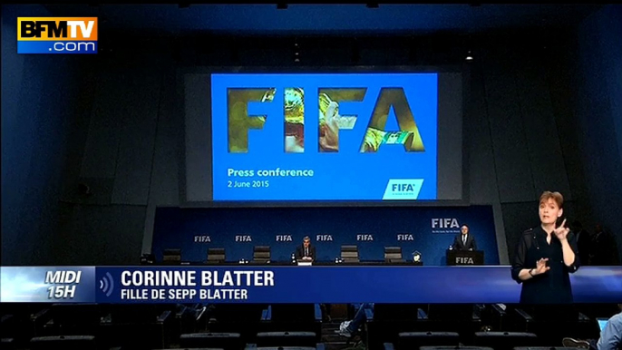 Sepp Blatter: "Tout l’argent que mon père a gagné, il l’a gagné en travaillant", affirme sa fille