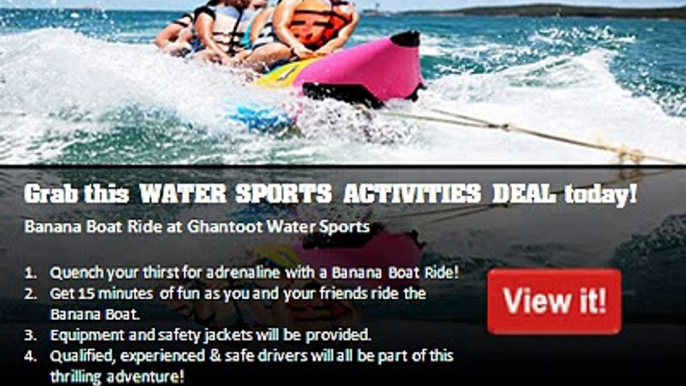 Nail The Deal - Outdoor Water Sports Activities Deals in Dubai, Abu Dhabi