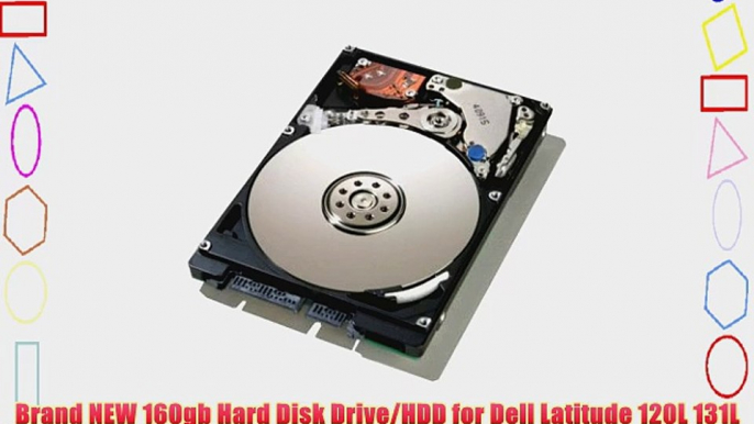 Brand NEW 160gb Hard Disk Drive/HDD for Dell Latitude 120L 131L ATG D630 D520 D530 D531 D620